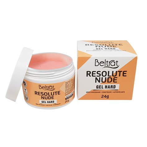 Unhas De Gel Beltrat Resolute Nude Alongamento Gr