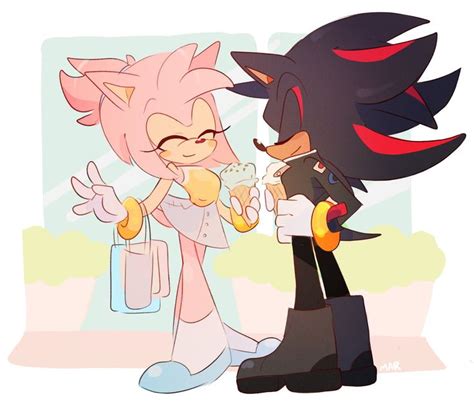 Mar 🌊 On Twitter Shadow And Amy Sonic Heroes Sonic Fan Characters