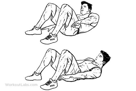 Alternate Heel Touchers Lying Oblique Reach Back Fat Workout