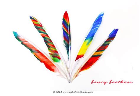 Feather Craft for Kids: How to Make Fancy Feathers - Babble Dabble Do