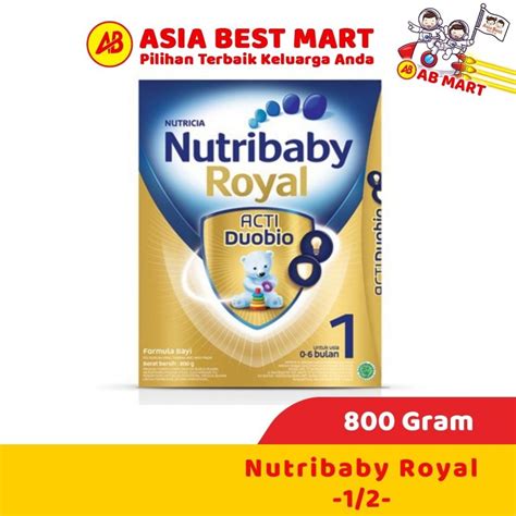 Jual Nutribaby Royal 1 2 800 Gr Susu Formula Bubuk Pertumbuhan Anak