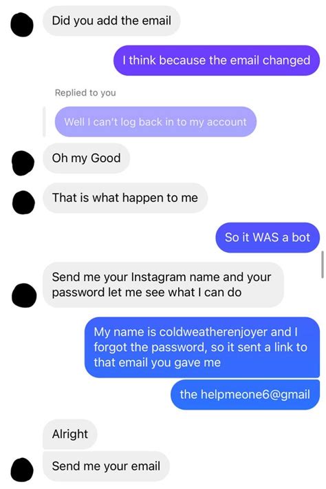 Instagram Scam Weird