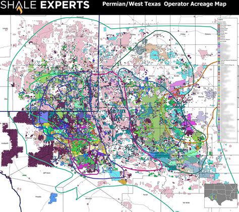 Permian Basin Acreage Map