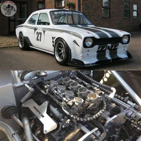 Hayabusa 2 8l V8 Swapped Escort Rsr🤘🏼 Share Your Thoughts On This V8 Capable Of 10 500 Rpm