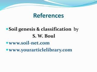 Soil Genesis Profile Ppt