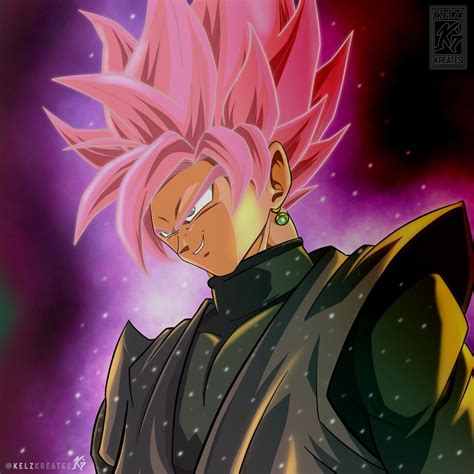 The Beautiful Rose Super Saiyan Rose Goku Black | Goku black, Super ...