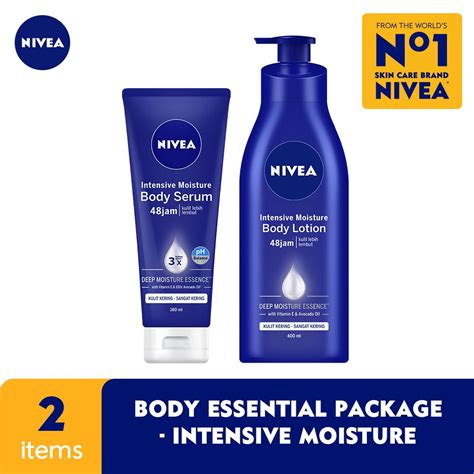 Jual Nivea Body Lotion Body Serum Intensive Moisture Indonesiashopee