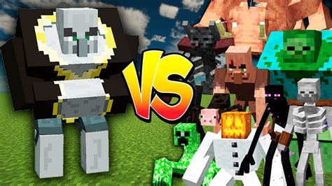 Mutant Evoker Vs All Mutant Mobs Mutant Evoker And Mutant Beats Mods