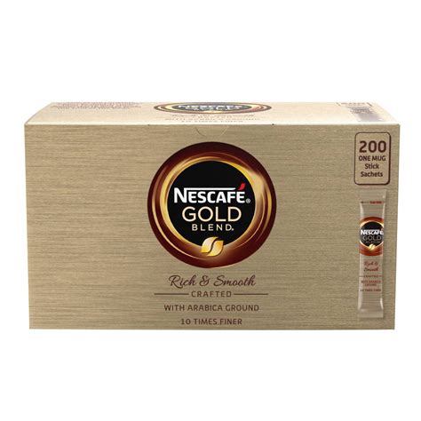 Nescafé Gold Blend Instant Coffee 200 One Cup Sachets – ABC School Supplies