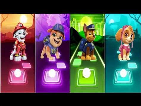 Tiles Hop Paw Patrol Rubble Paw Patrol Paw Patrol Rubble Paw