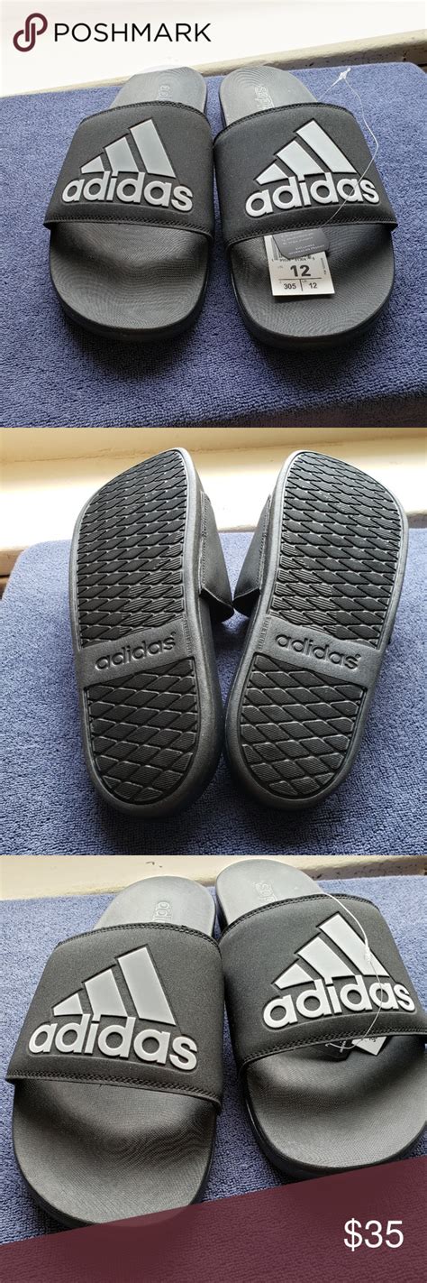 Mens Adidas Cloudfoam Slides - Super Comfortable