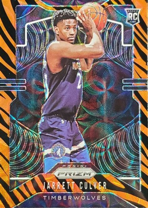 Jarrett Culver 2019 Prizm 252 Choice Tiger Stripe SSP Price Guide