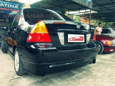 Suzuki Baleno Next G Pembuatan Bodykit Add On Custom Fiber Laris Abadi