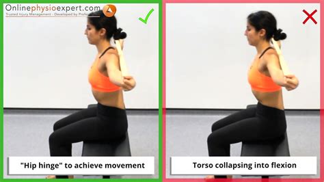 Seated Good Mornings Lumbar Extension Strength 1 Youtube