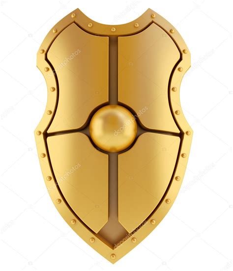 Golden Medieval Shield — Stock Photo © Stiggdriver 9223289