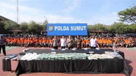 Kelola Penindakan Narkotika Dengan Smart Polda Sumut Berhasil Turunkan