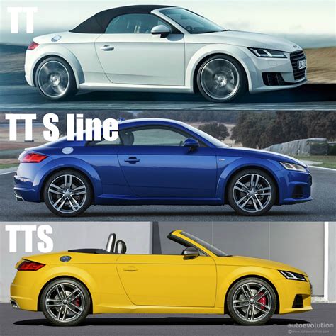 Audi Tt Tt S Line And Tts How To Tell Them Apart Autoevolution