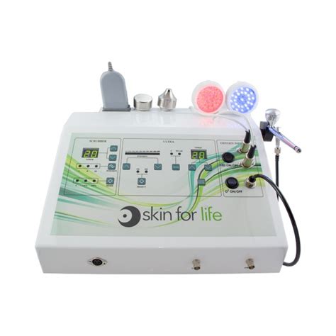 Ultra Scrubber Ultra Sonic With Oxygen And LED Skin For Life