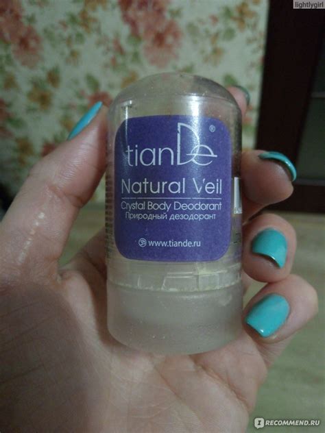 Део-кристалл TianDe Кристальный дезодорант Natural Veil - «Мега ...