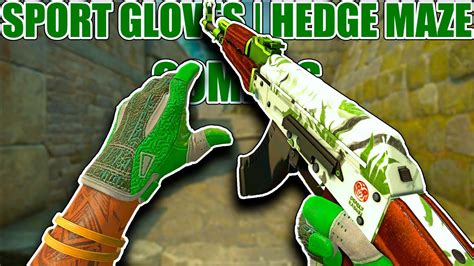 COMBOS FOR SPORT GLOVES HEDGE MAZE CS GO Showcase YouTube