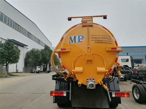 Faw M Vacuum Sewage Suction Tanker Truck Hubei Dong Runze Special