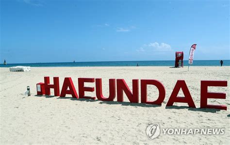 Busan S Haeundae Beach Loses Over Pct Of White Sand From Erosion