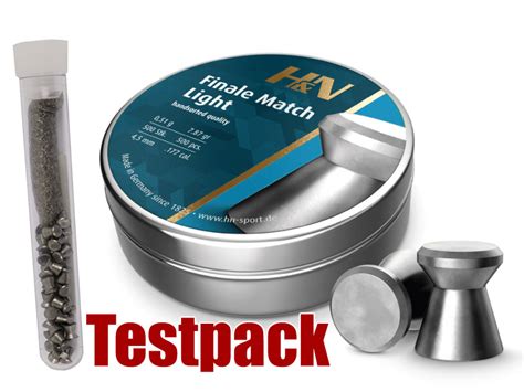 Testpack Flachkopf Diabolos H N Finale Match Light Wettkam