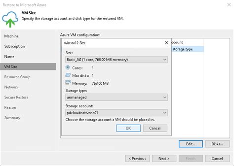 Step 4 Specify VM Size And Disks User Guide For VMware VSphere