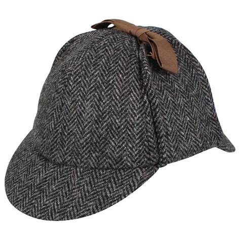 Harris Tweed Deerstalker Sherlock Holmes Hat Rheged Deerstalker Rheged Hats And Caps