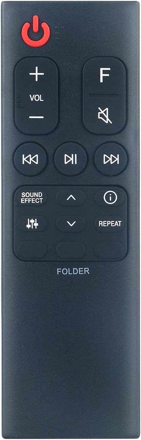 Akb75595331 Replacement Remote Control Applicable For Lg Sound Bar Sl6y Spl5b W Sn6y