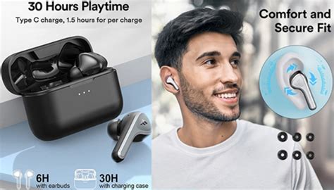 True Wireless Stereo Earbuds With 3 Way Active Noise Cancellation Pulsetv