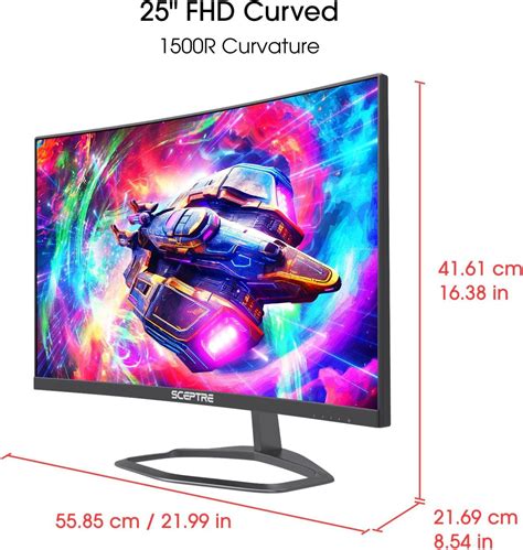 Zappads Sceptre Curved 24 5 Inch Gaming Monitor Up To 240hz 1080p