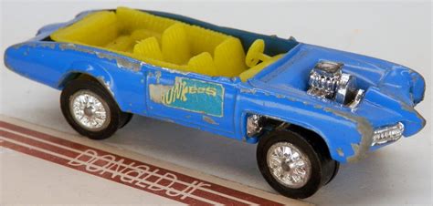 Vintage Monkeemobile The Monkees Custom Pontiac GTO Blue Remco Toys 1