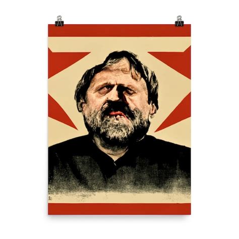 Slavoj Zizek As An Old War Propaganda Poster Etsy