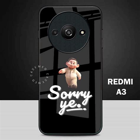 Jual Soft Case Glass Redmi A3 2024 Casing HP Redmi A3 2024 N163