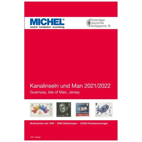 Michel Catalog Kanalinseln Und Man 2021 2022 E14 Philatelicly