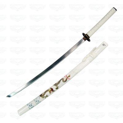 LIJIANG WHITE DRAGON KATANA ORNAMENTAL 440 STAINLESS STEEL ZS555W