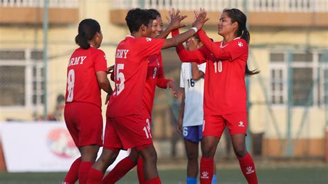 Anfa Tribhuvan Army Fc Defeats Bagmati Youth Club In Anfa Women S