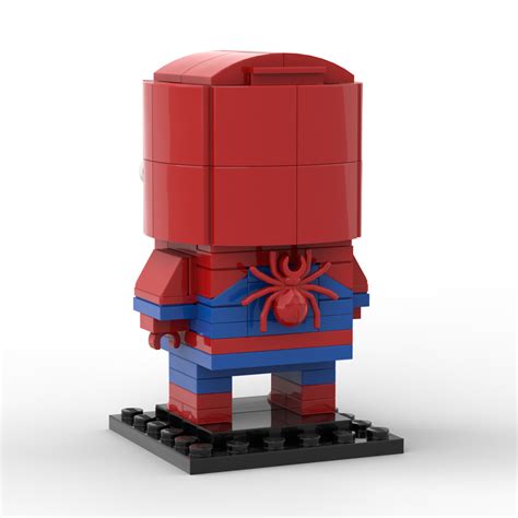 Disney Marvel Spiderman Home Coming Suit Lego Brickheadz Instructions