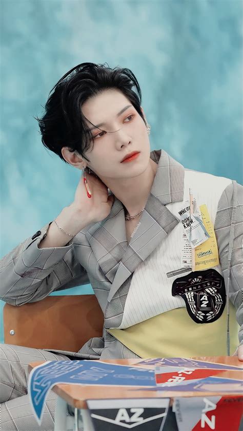 Pin By Ateez On Yeosang Kang Yeo Sang Kpop Guys Sans Cute