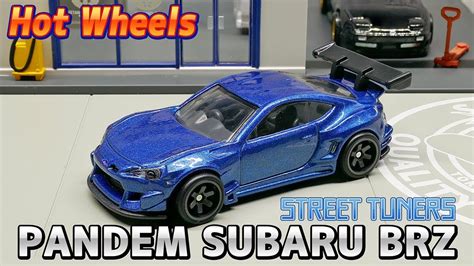 ホットウィールパンデム スバル BRZ Hot WheelsSTREET TUNERS PANDEM SUBARU BRZ