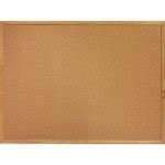 Lorell Wood Frame Cork Board X Wood Frame With Oak Finish