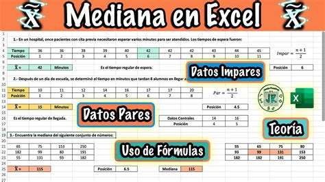 Como Calcular La Mediana En Excel En Ingl S Catalog Library