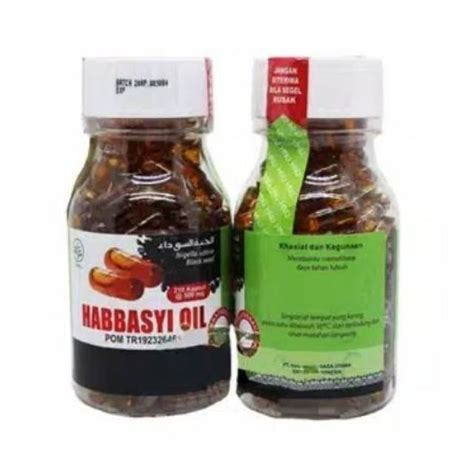 Jual Habbasyi Oil Minyak Habbatusauda Isi 210 Kapsul Habbasyi Niaga