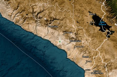 Temblor En Arequipa Hoy De Junio De D Nde Fue El Epicentro Del