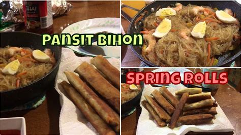 Pansit Bihonspring Rolls Youtube