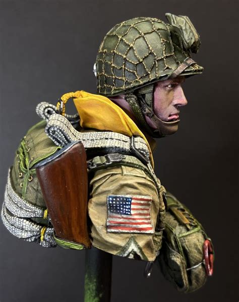 Nd Airborne Paratrooper By Jerry Allen Putty Paint Paratrooper