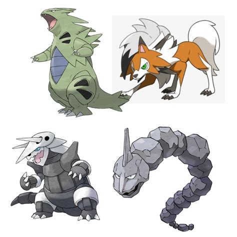 Rock Type Pokemon Top 10 Powerful Pokemon Rock Type Pokemon Power New