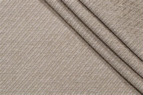 Yards Scalamandre Fontwill Woven Chenille Upholstery Fabric In Khaki