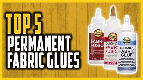 Best Permanent Fabric Glue Reviews 2024 Top 5 Amazing Permanent Fabric Glue For Clothes Youtube